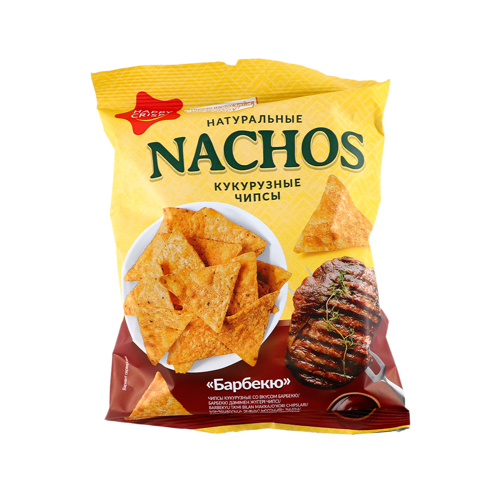 Чипсы Папа Начос 75г Барбекю