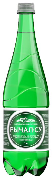 Вода Рычал-Су 1,0л минерал. газ. пэт