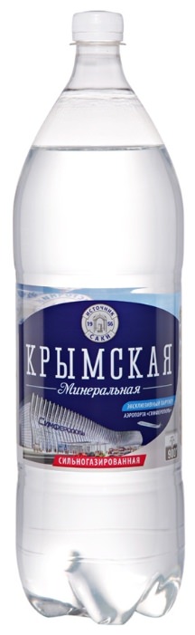Вода Крым 2л мин Крымская сильн/газ пэт