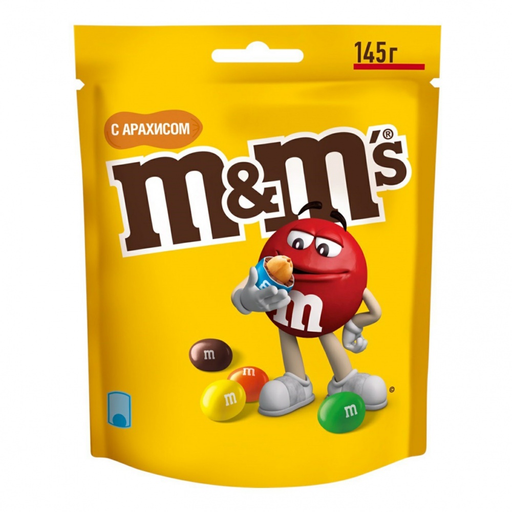Драже ЭмЭмдЭмс 145г Арахис