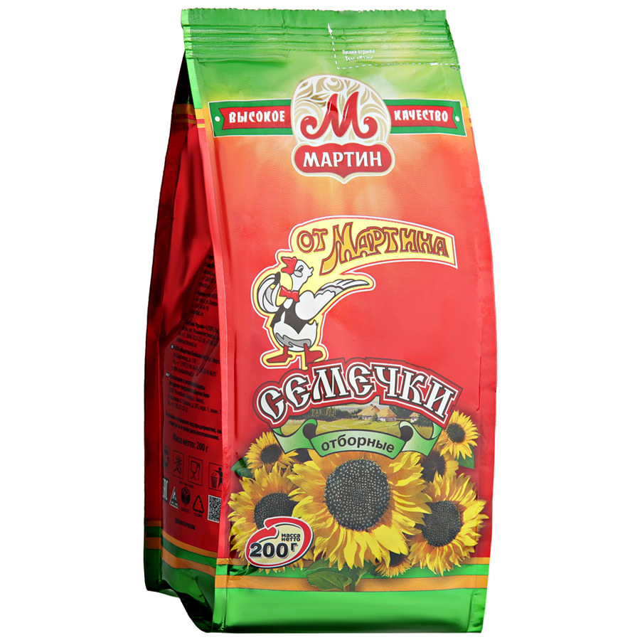 Мартин семечки 200г Отборные