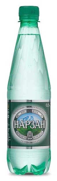 Вода Нарзан 1,0л минерал газ ПЭТ