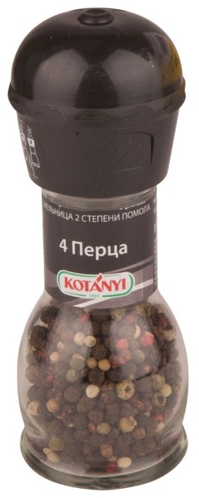 Приправа Котани 35г 4 перца мельница