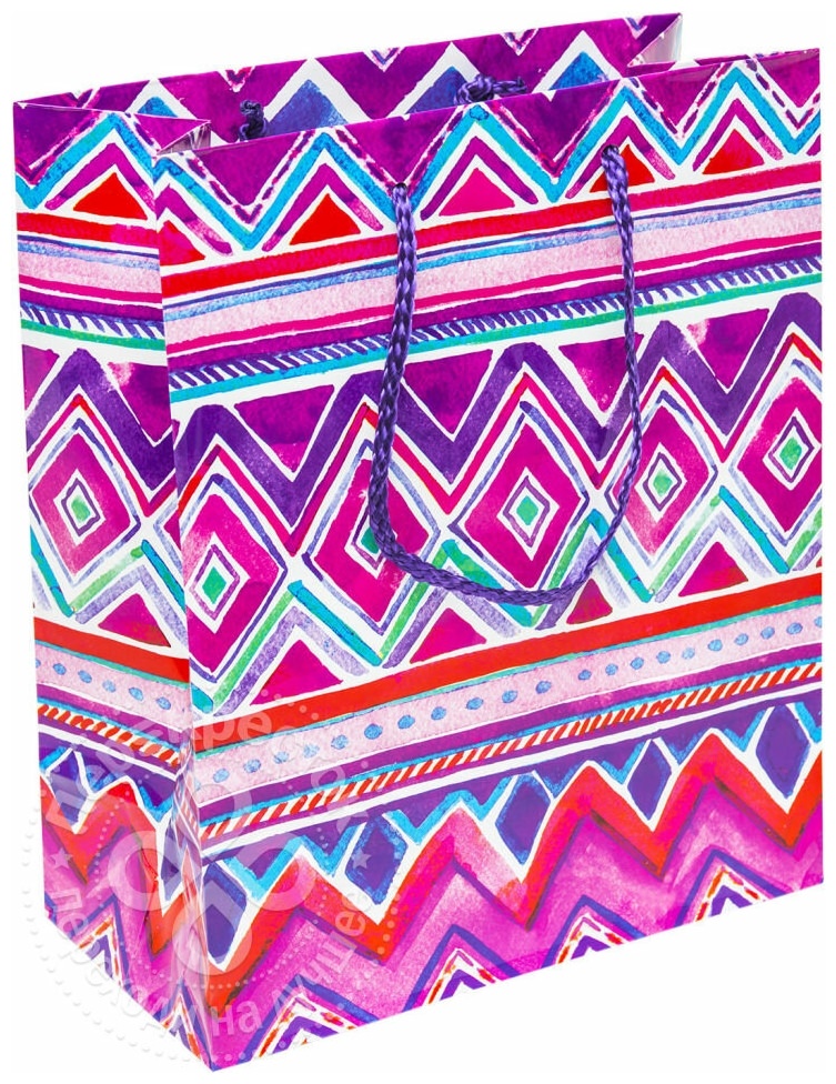 Пакет подарочный бумажный средний ВС НГ