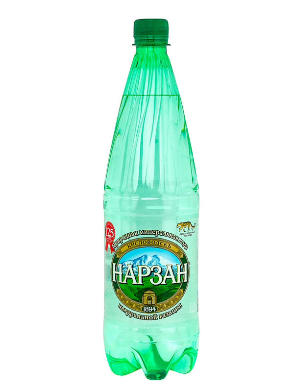 Вода Нарзан 1,5л Натуральной газации ПЭТ