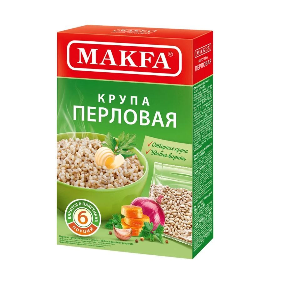 Крупа Макфа 5*80г Перловая