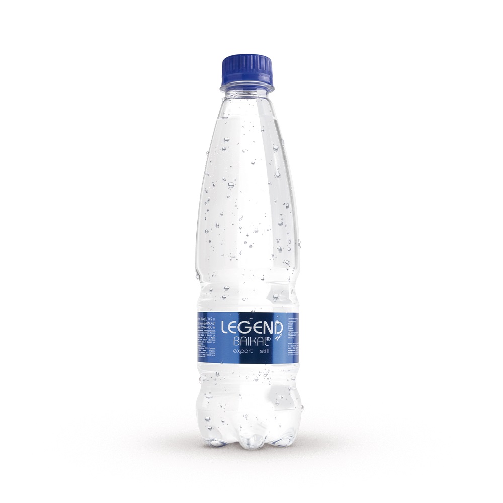 Вода Легенда Байкала 0,5л негаз ПЭТ
