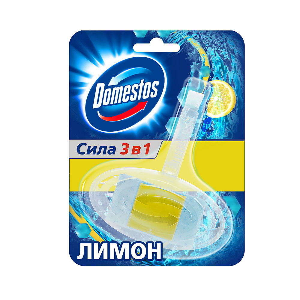 Блок подвесной Доместос 40г д/унитаза Лимон