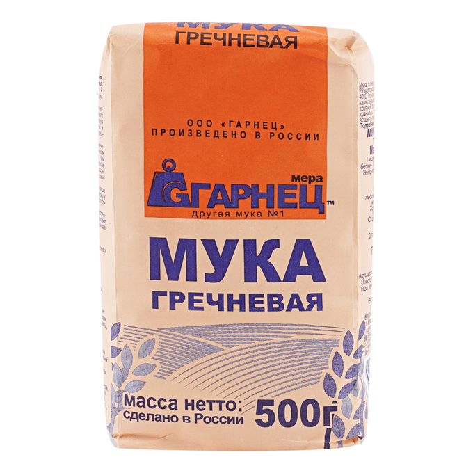Мука Гарнец 500г Гречневая
