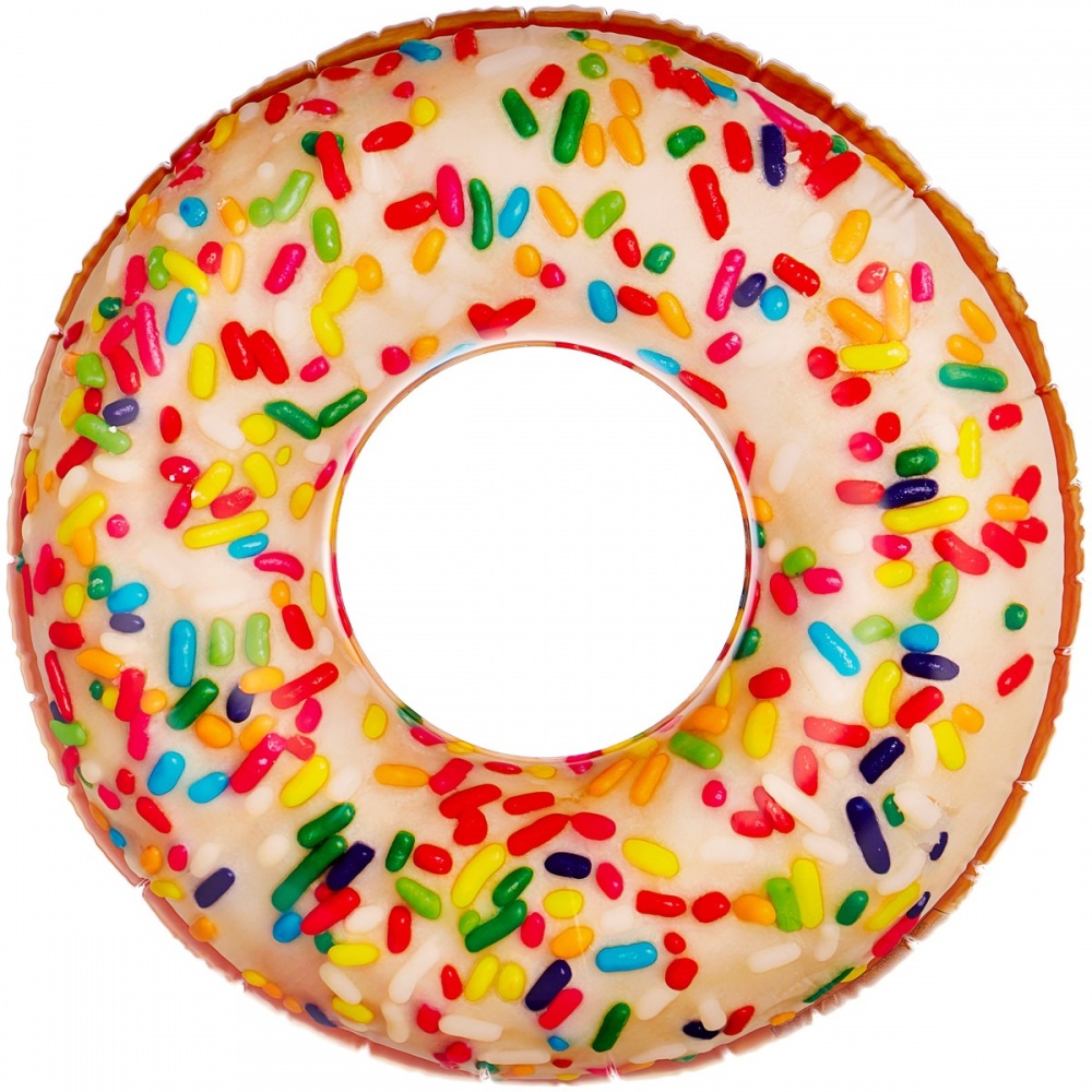 Интекс Круг для плавания Пончиик 114см 56263