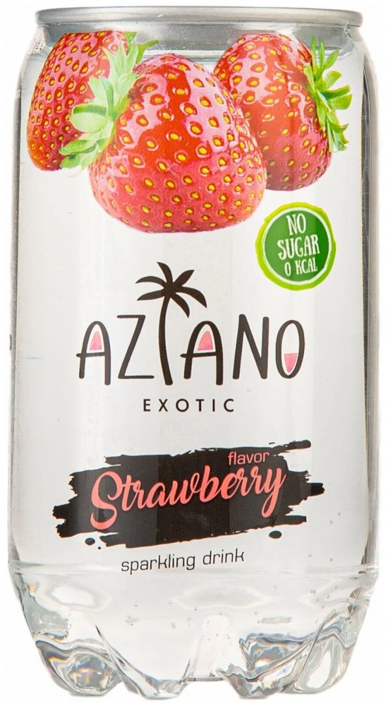 Напиток Азиано 350г Клубника ПЭТ