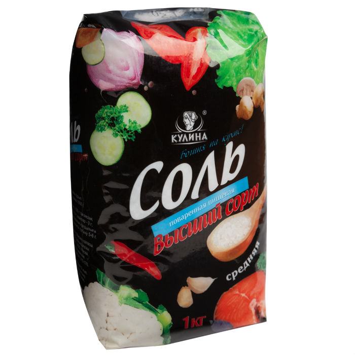 Кулина соль 1кг средняя