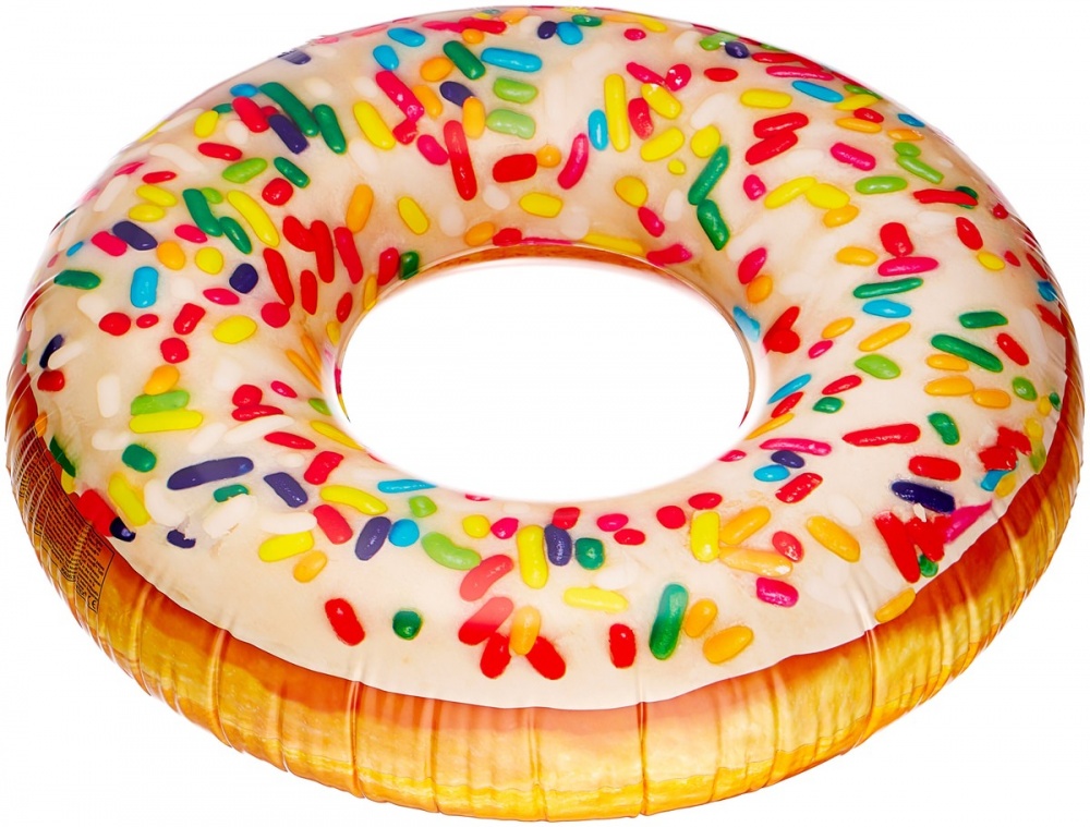 Интекс Круг для плавания Пончиик 114см 56263