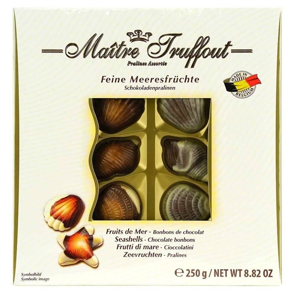 Конфеты Мэтр Трюффо 250г Морские ракушки