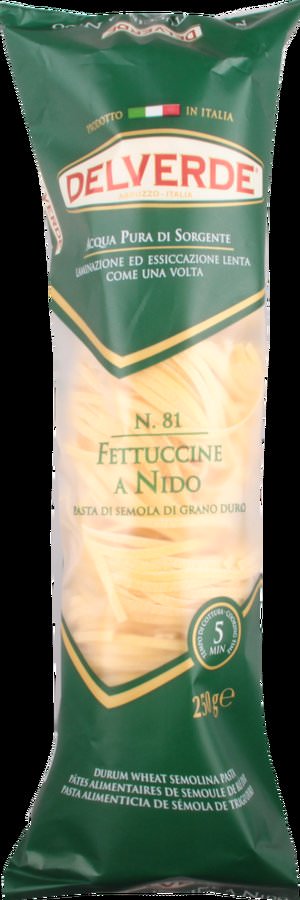 Макаронные изделия Дельверде 250г Феттуччине №81