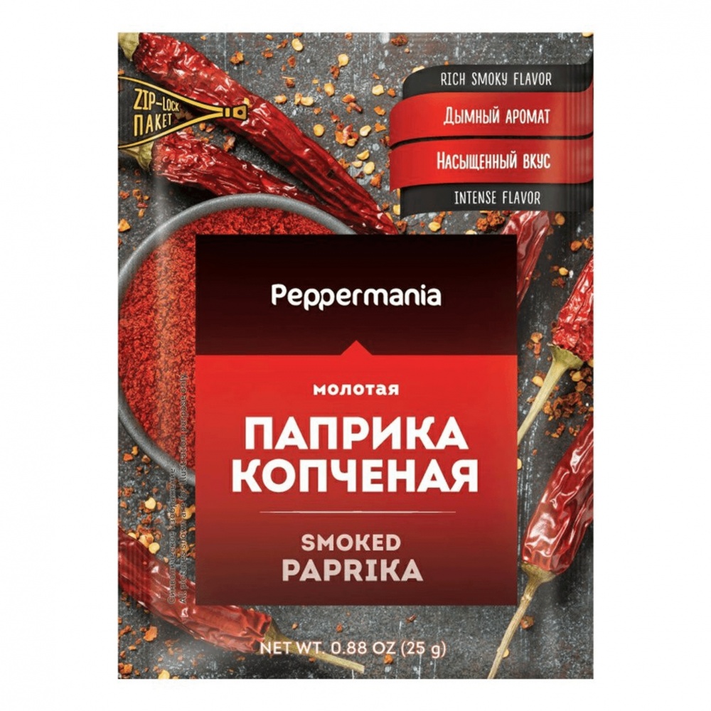 Приправа Пеппермания 25г Паприка копченая