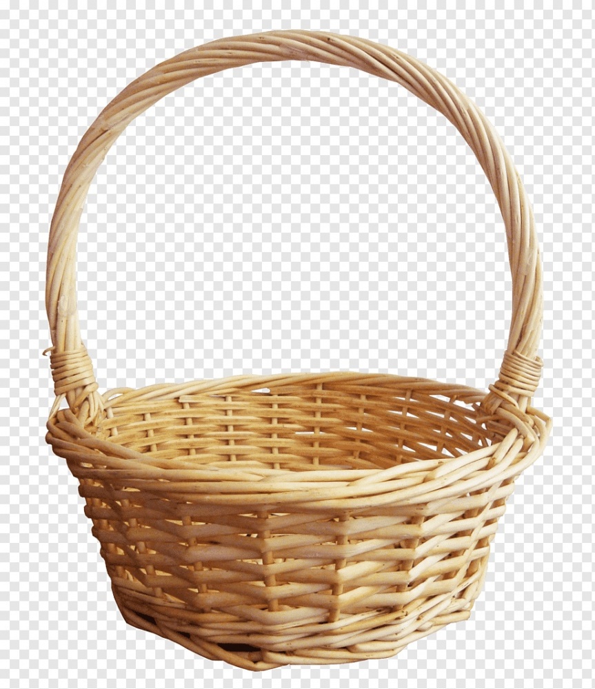 Корзина подарочная (широкая) №2