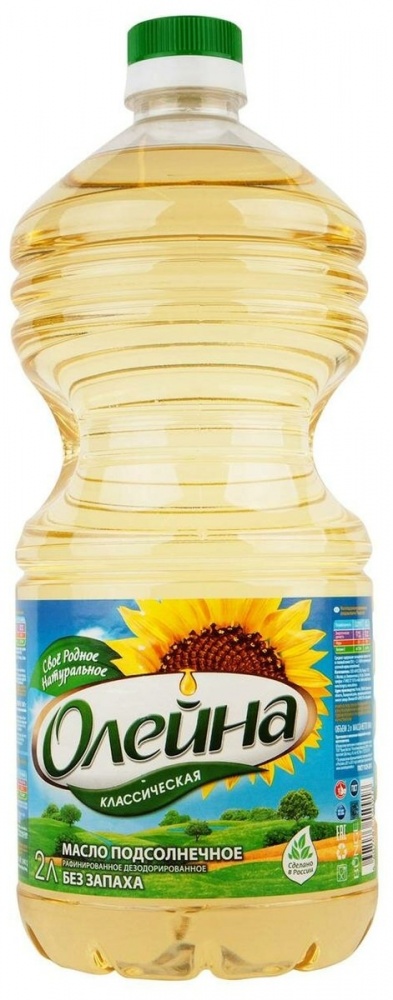 Масло Олейна 1л подсолн.рафинированное