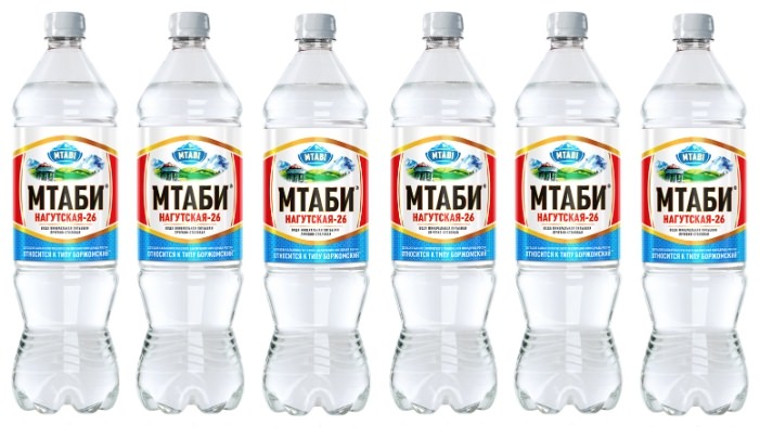 Вода минеральная МТАБИ 1,25л ПЭТ