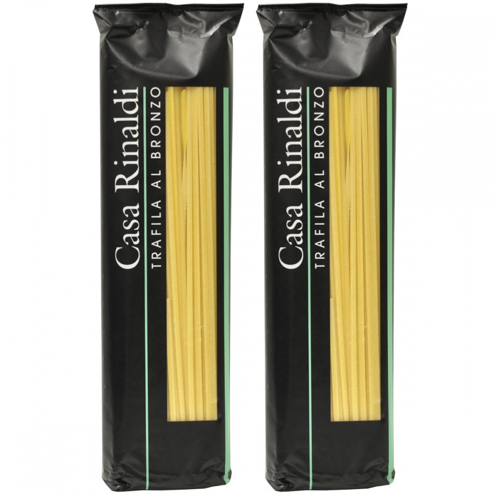 Паста Каза Ринальди 500г Лингвини бронза