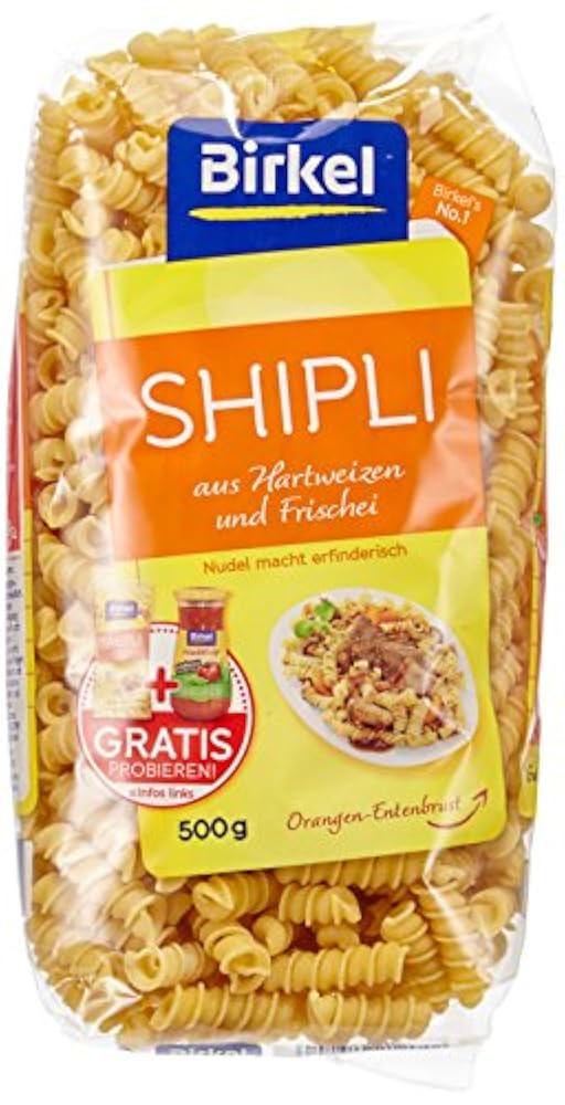 Макаронные изделия Биркель 500г Шипли