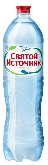 Вода Святой источник 0,5л газ пэт