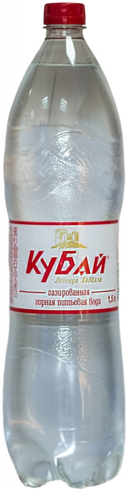 Вода Кубай 1,5л газ