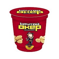 Крутой окер Арахис 150г Арахис жареный Стакан