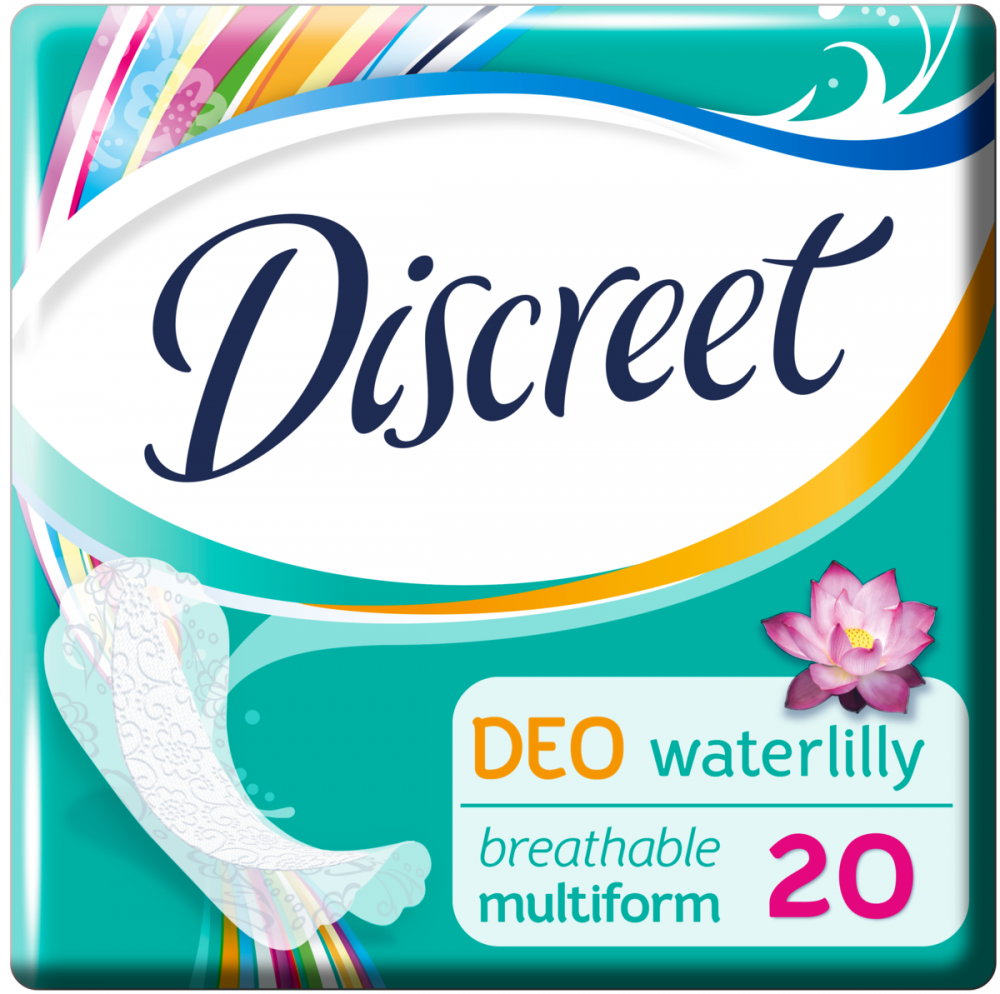 Прокладки Дискрит 20шт Део водяная лилия