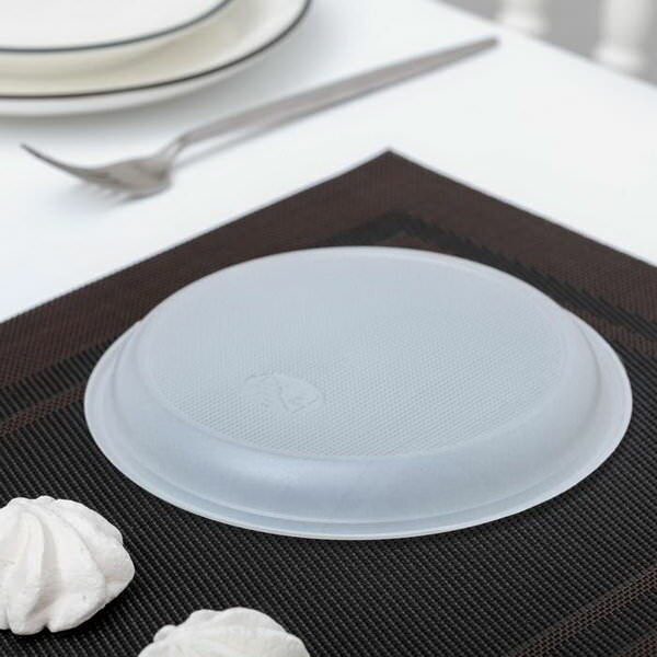 Тарелка 10шт*170мл одноразовая Визит