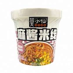 Лапша Мо Ксяо Ксян 108г Рисовая с кунжутным соусом