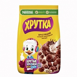 Готовые завтраки Хрутка 200г Шоколадные шарики пакет