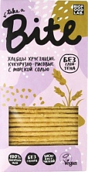 Хлебцы Байт 150г кукурузно-рисовые с морской солью