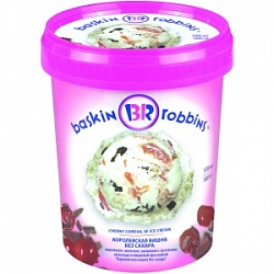 Мороженое BRandICE 1000мл Королевская вишня без сахара