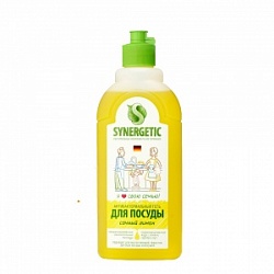 Гель Синергетик 500мл д/мытья посуды Лимон