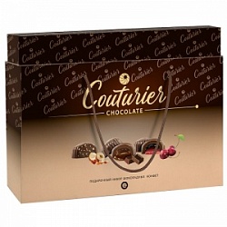 Конфеты Кутюрье 320г Набор подарочный Двойная бежевая