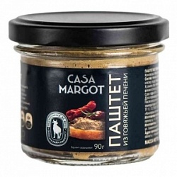 Паштет Каса Маргот 90г из Говяжьей печени