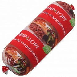 Мираторг фарш свиной Традиционный с/м п/а,500гр