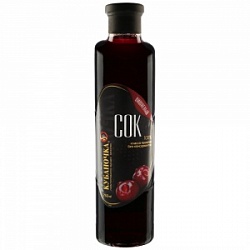 Сок Кубаночка 0,75л Вишневый восстановленный ст