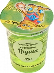 Желе Ростагроэкспорт 125г Груша стакан