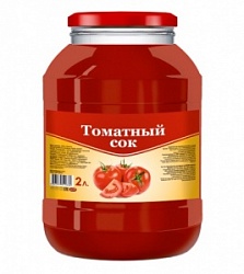 Сок Сава 2л Томатный с солью ст/б