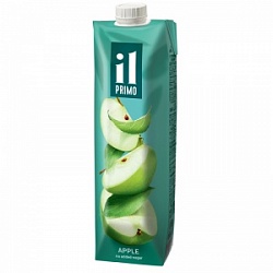 Сок Иль Примо 1л Яблочный осветленный восстановленный