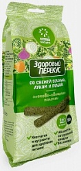 Злаково-овощные палочки Здоровый перекус 50г со свежей зеленью,луком и полбой
