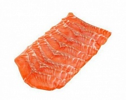 Семга филе с/с нарезка без кожи СП
