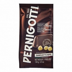 Конфеты Перниджоти 140г темного шоколада с начинкой пралине