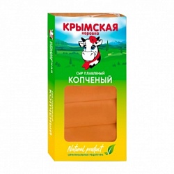 Сыр плавленный Крымская Коровка 140г Копченый батончик