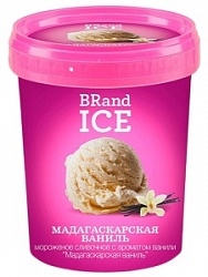 Мороженое BRandICE 0,25кг Мадагаскарская ваниль Десерты мира