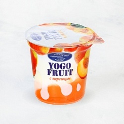 Йогурты Yogo-Fruit 150г с джемом персик