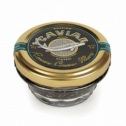 Икра Русский икорный дом 28,6г Классик зернистая сибирского (ленского) осетра ст/б