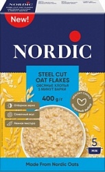 Хлопья Нордик 400г Овсяные
